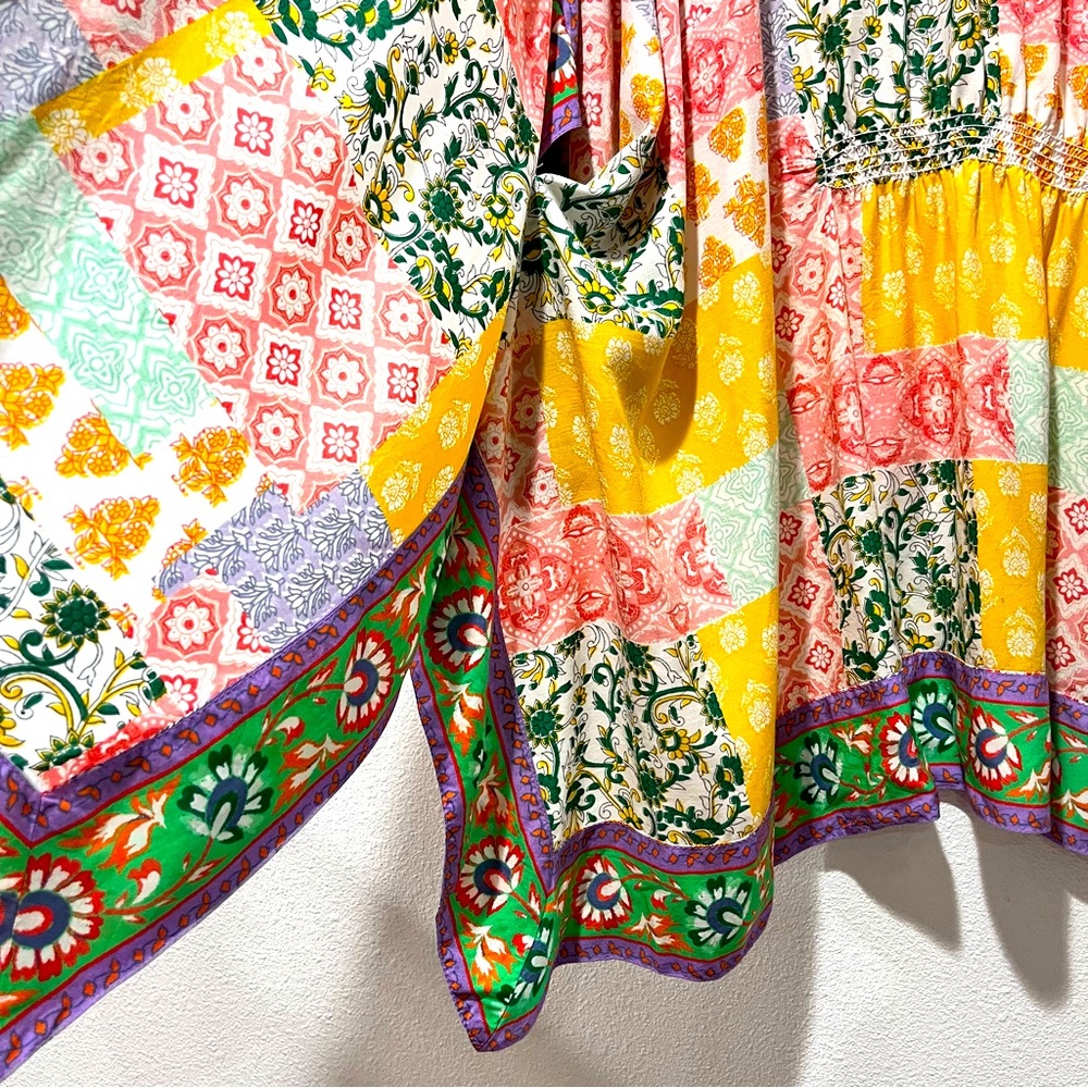 Tolani Collection | Printed Open Front Woven Kimo… - image 7